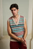 In The Box Jacquard Pattern Knit Vest | M11 Shop