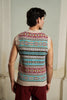 In The Box Jacquard Pattern Knit Vest | M11 Shop