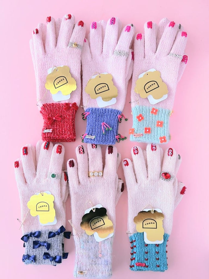 Guanti fatto mano in lana Coona | M11 Shop