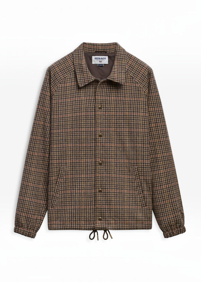 Sebago Tender Pied de Poule Wool Jacket | M11 Shop