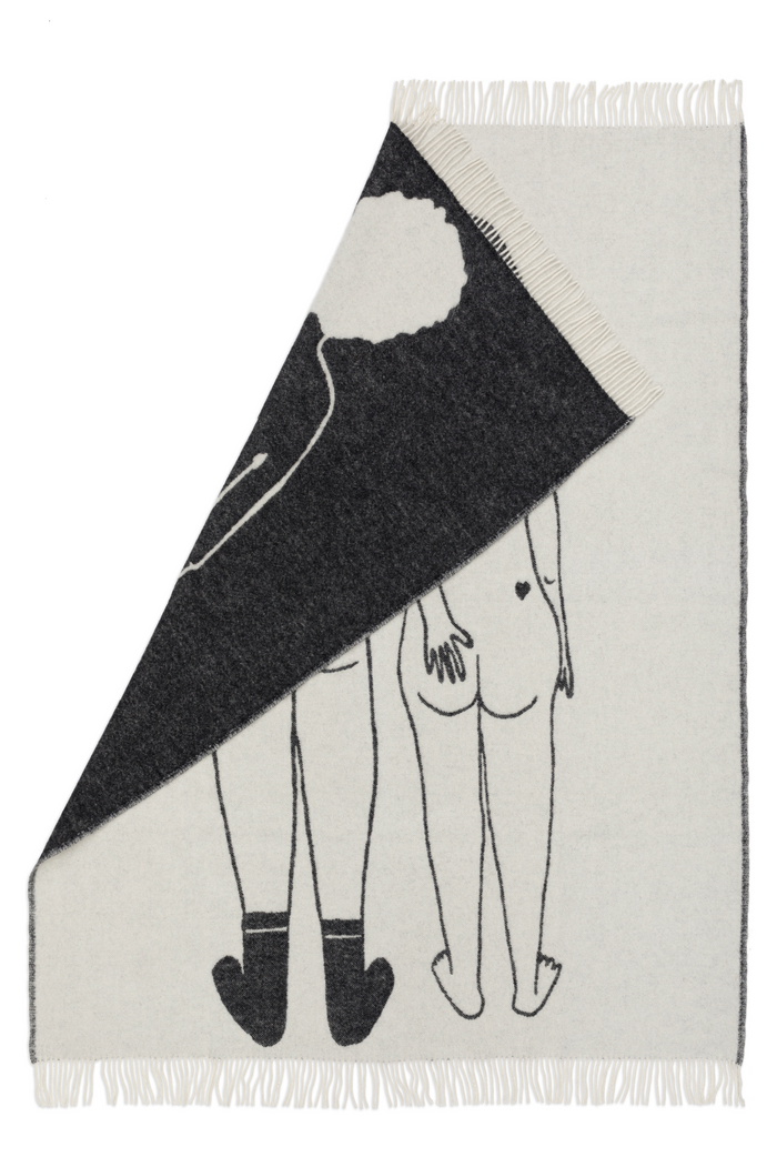 Plaid Naked couple back Helen B | M11 Shop