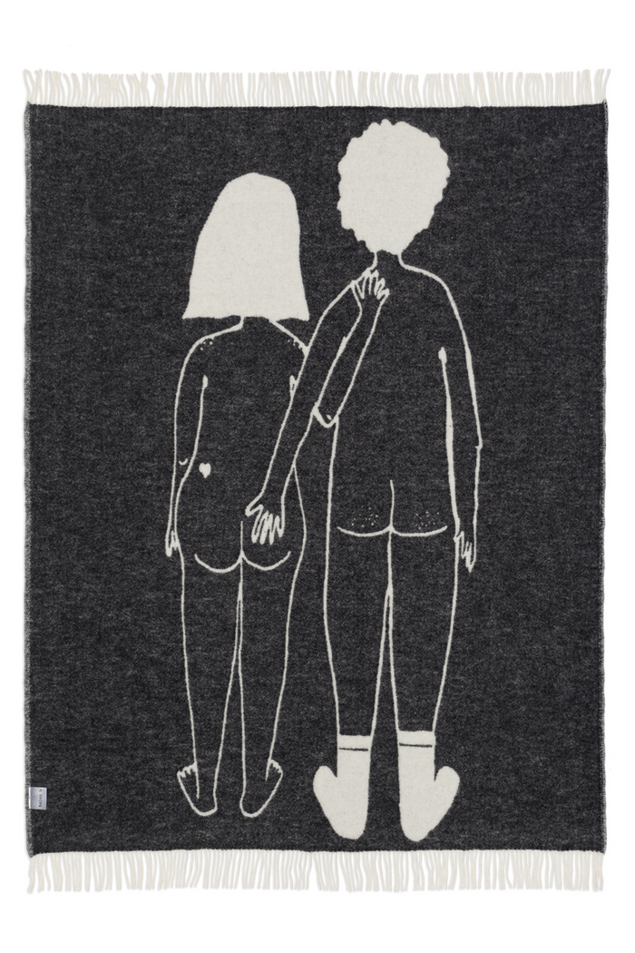 Plaid Naked couple back Helen B | M11 Shop