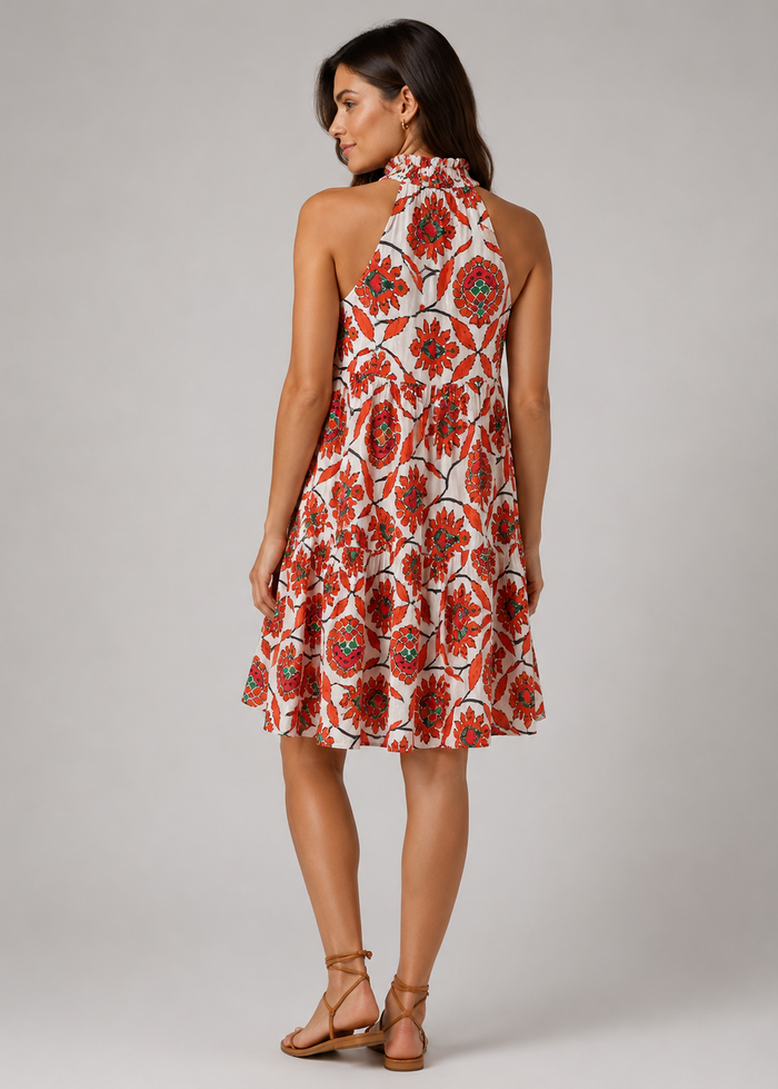 Abito corto in seta Samos Knowmad | M11 Shop
