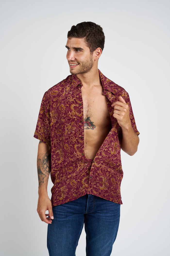 Silk Shirt M11Shop 22# | M11 Shop