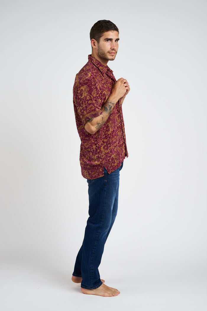 Silk Shirt M11Shop 22# | M11 Shop