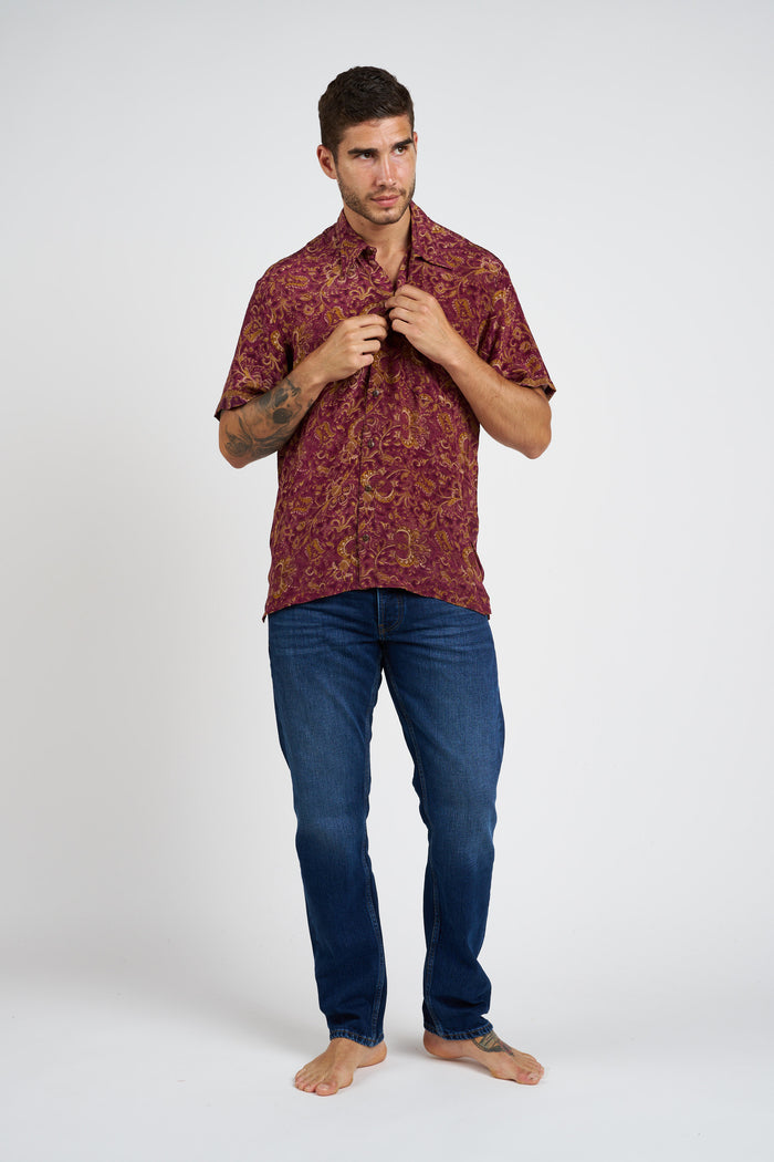 Silk Shirt M11Shop 22# | M11 Shop