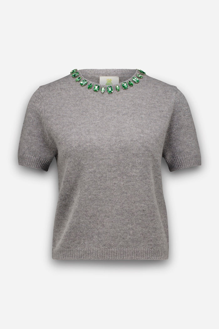 Pullover a maniche corte con applicazioni Princess goes Hollywood | M11 Shop