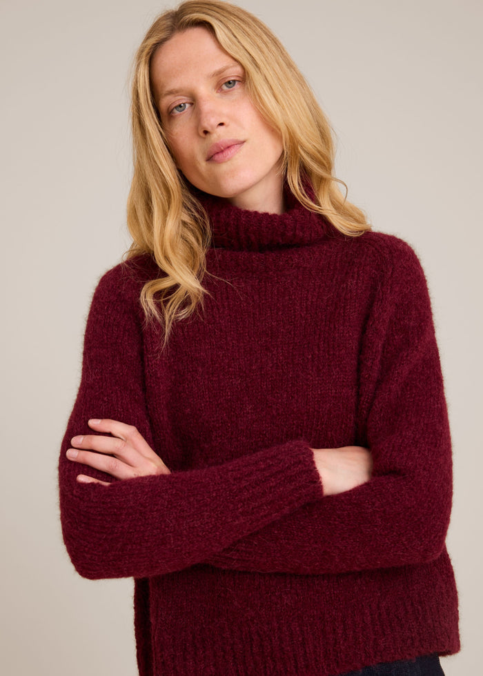 Maglione a collo alto in alpaca Ginger Sibinlinnebjerg | M11 Shop