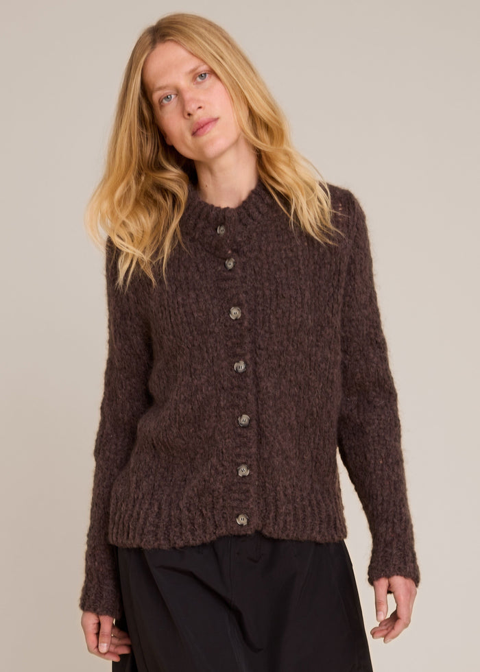 Cardigan in alpaca Katie Sibinlinnebjerg | M11 Shop