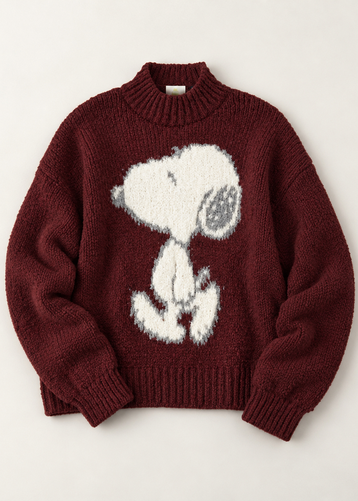Maglione a girocollo Snoopy Princess goes Hollywood | M11 Shop