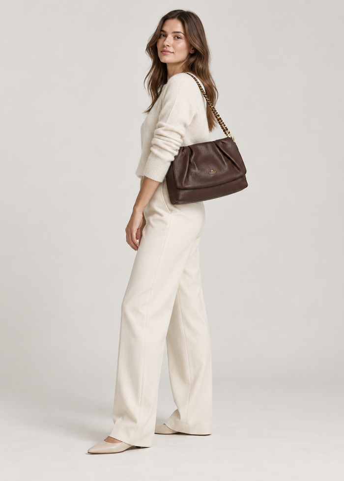 Charlotte Dollaro medium messenger Cuoieria Fiorentina - M11 Shop