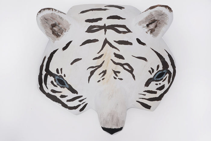 Scultura in cartapesta Tigre bianca Abigail Brown | M11 Shop