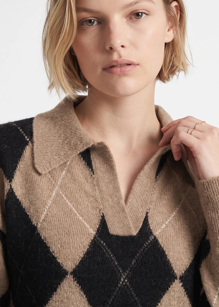 Fleline Artlove diamond sweater | M11 Shop
