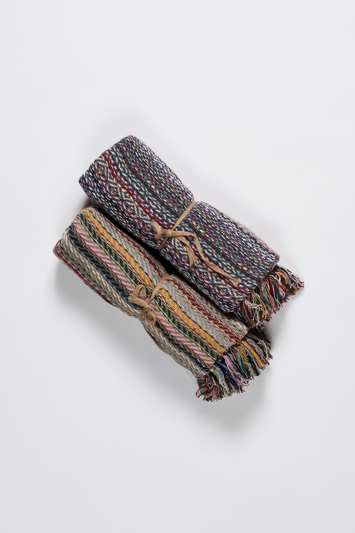 Telo multi blue in cotone riciclato By Room | M11 Shop