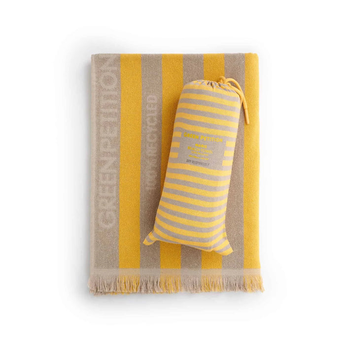 Maris Green Petition beach towel | M11 Shop