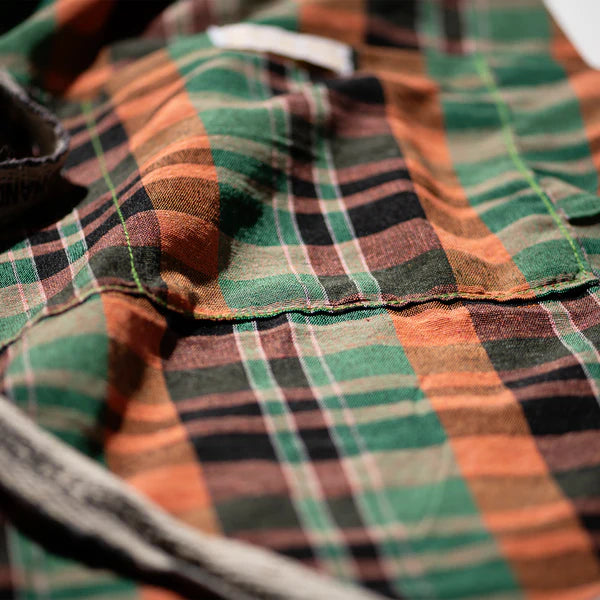 Puebco Recycled Cotton Check Apron | M11 Shop