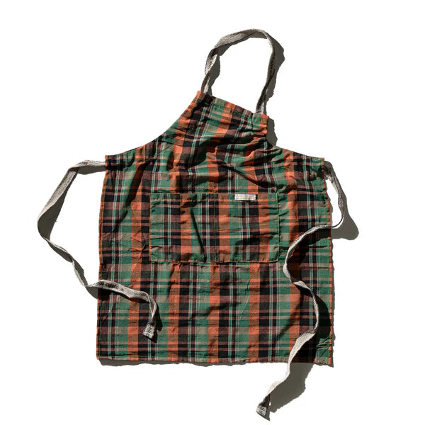 Puebco Recycled Cotton Check Apron | M11 Shop
