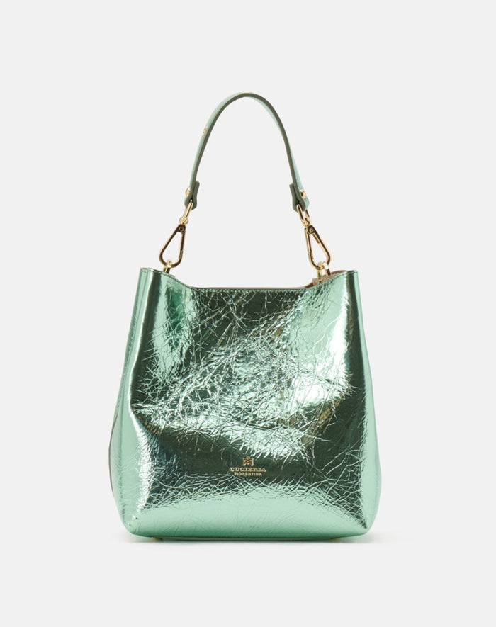 Small Bucket metal Cuoieria Fiorentina - New in | M11 Shop