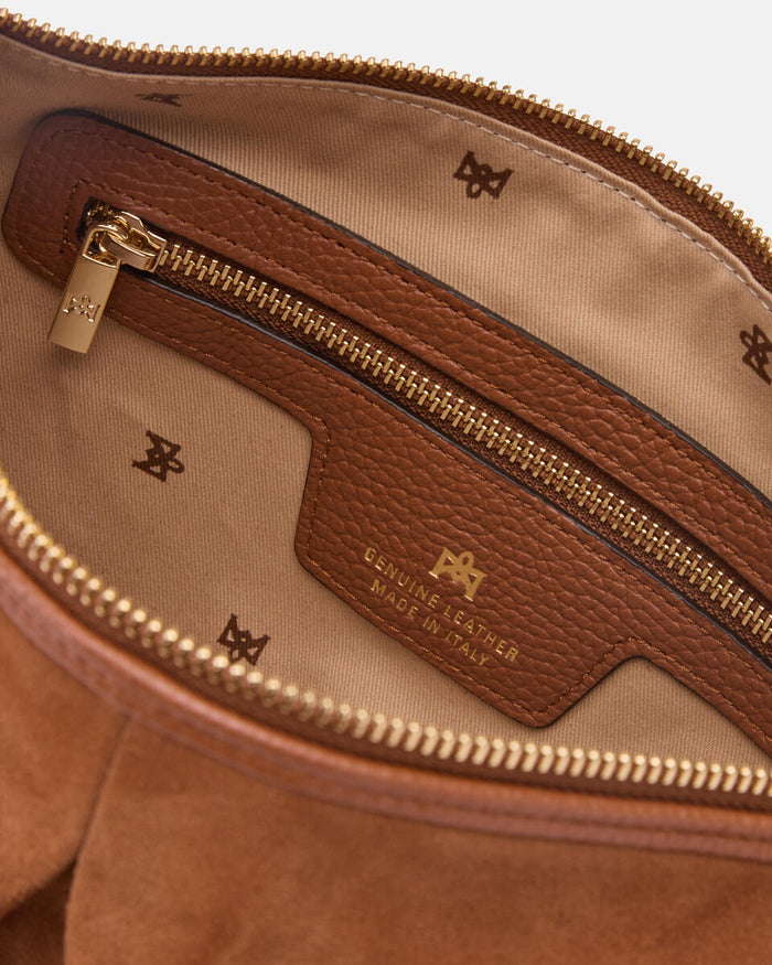 Emma maxi folk con frange scamosciata Cuoieria Fiorentina | M11 Shop