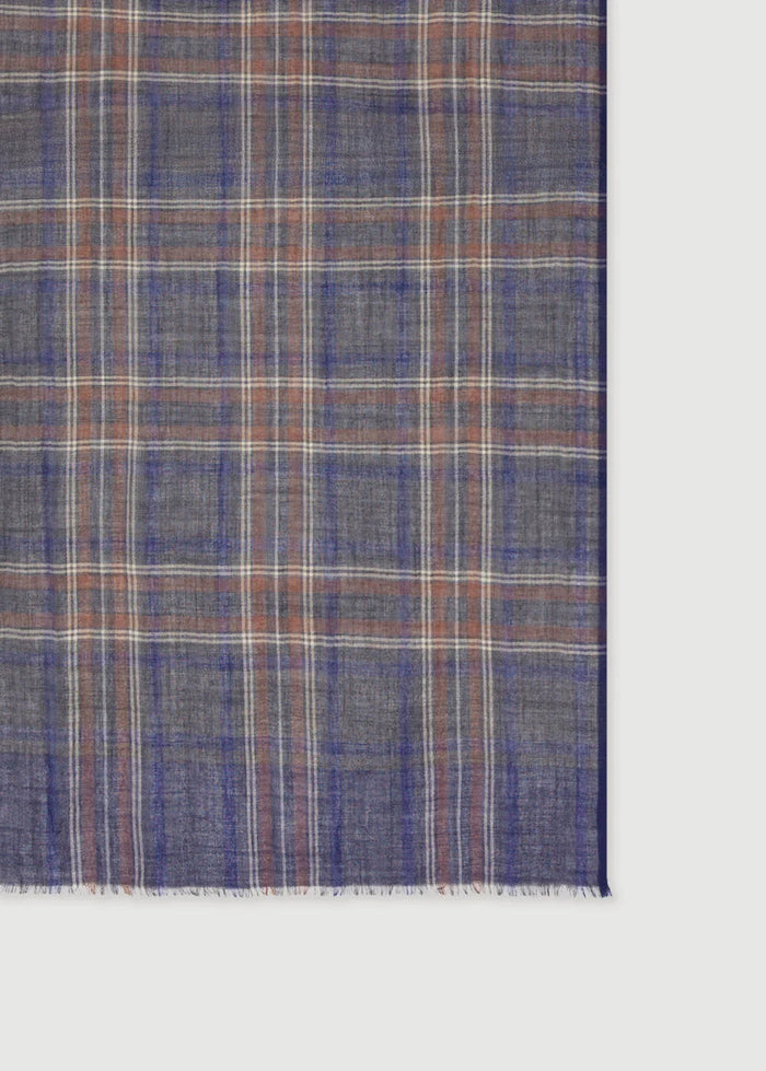 Sciarpa da uomo in lana tartan Hartford | M11 Shop