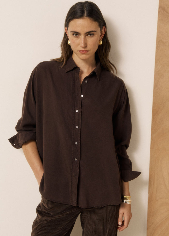 Camicia da donna in lyocell Cinema Hartford | M11 Shop