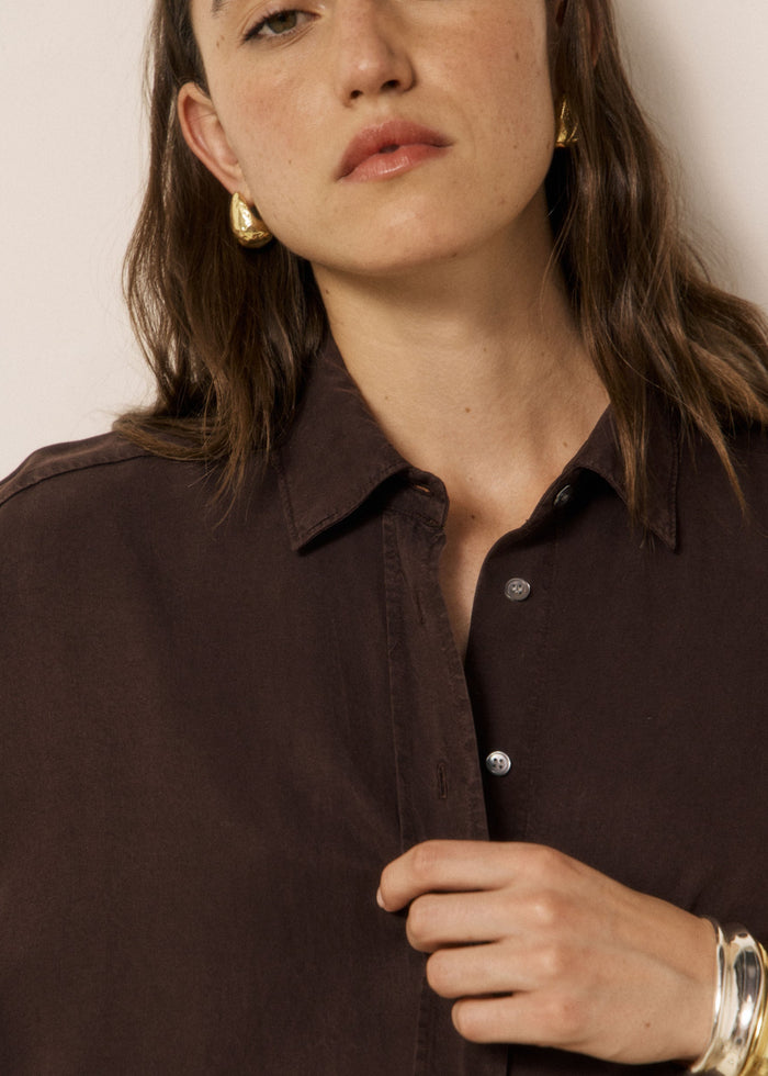 Camicia da donna in lyocell Cinema Hartford | M11 Shop