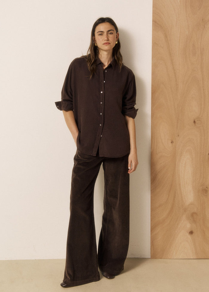 Camicia da donna in lyocell Cinema Hartford | M11 Shop