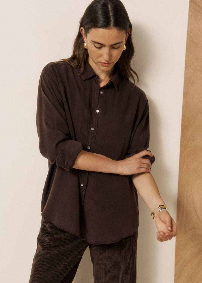 Camicia da donna in lyocell Cinema Hartford | M11 Shop