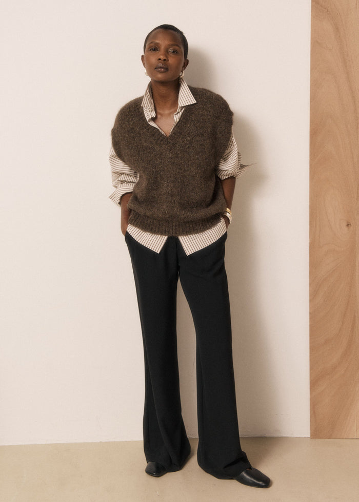 Maglione da donna in lana di alpaca e merino Miora | M11 Shop