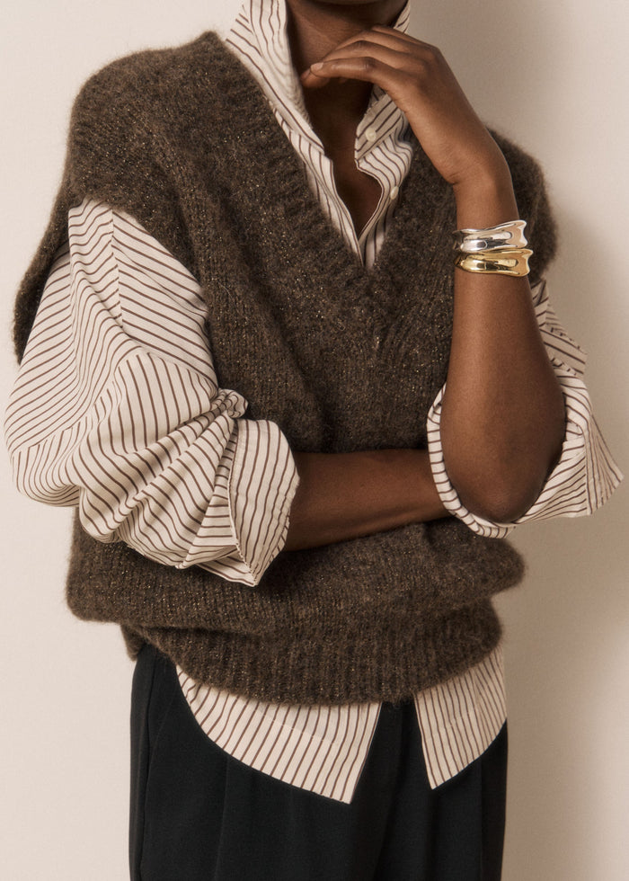 Maglione da donna in lana di alpaca e merino Miora | M11 Shop