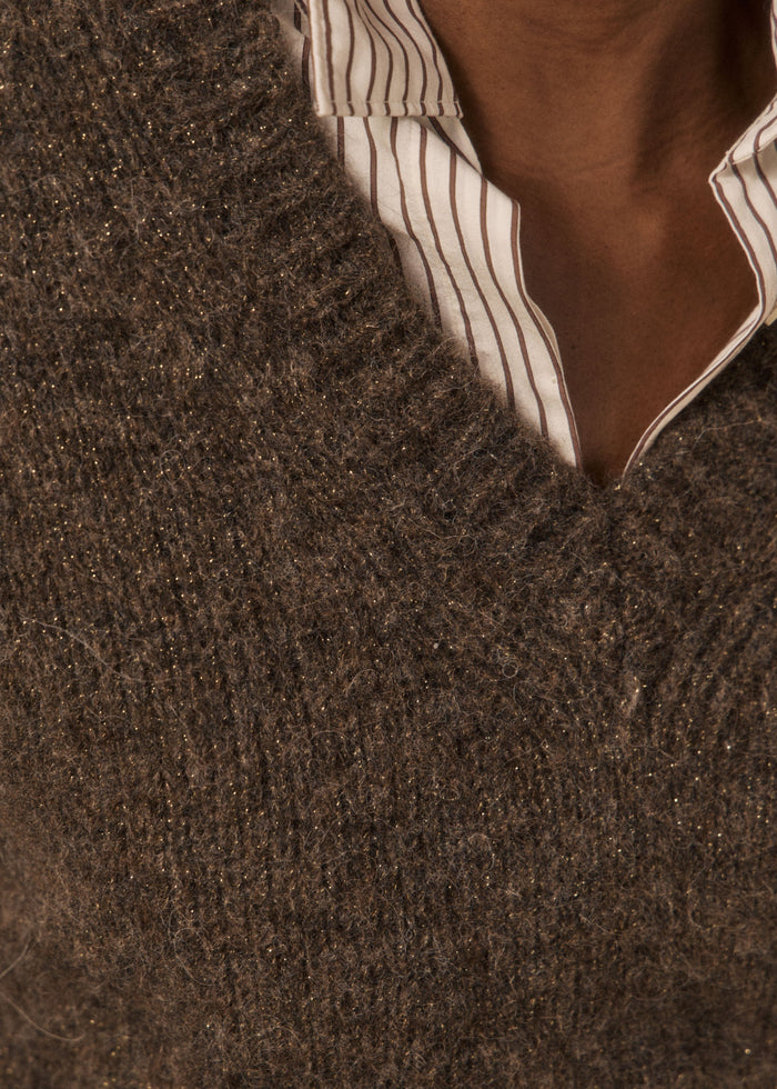 Maglione da donna in lana di alpaca e merino Miora | M11 Shop