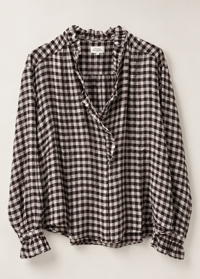 Hartford Carmela women's plaid viscose shirt | M11 Shop