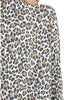Palms Printed Viscose Voile Shirt with V-Neck | M11 Shop