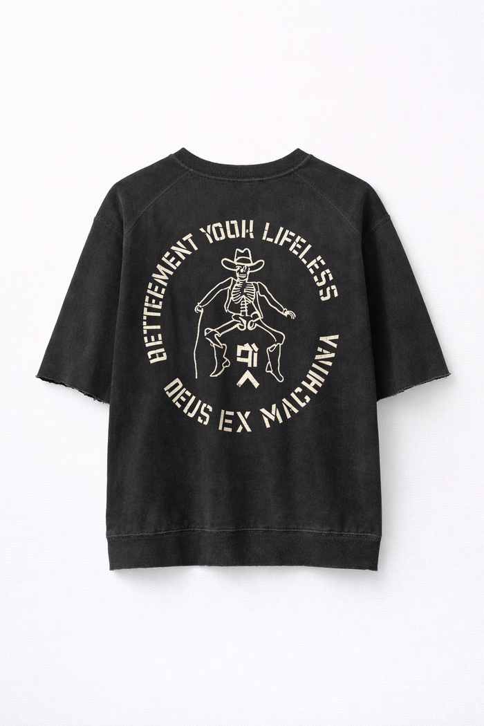 Focustra Deus Ex Machina Short-Sleeved Sweatshirt | M11 Shop