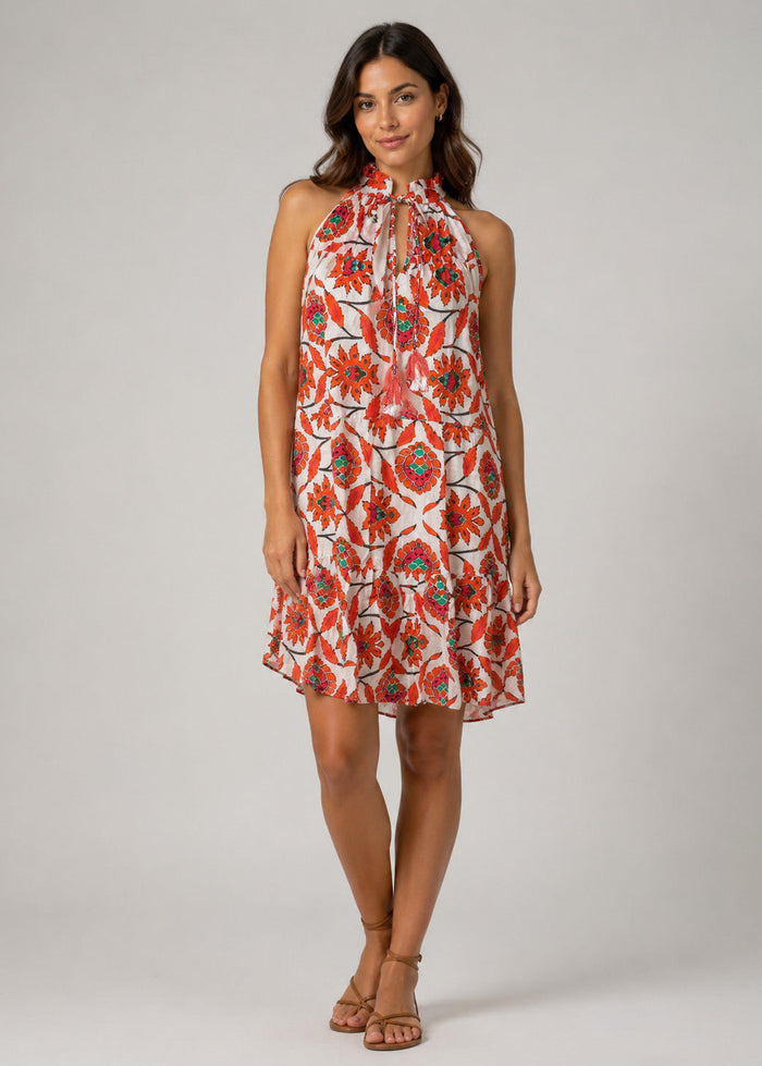 Abito corto in seta Samos Knowmad | M11 Shop