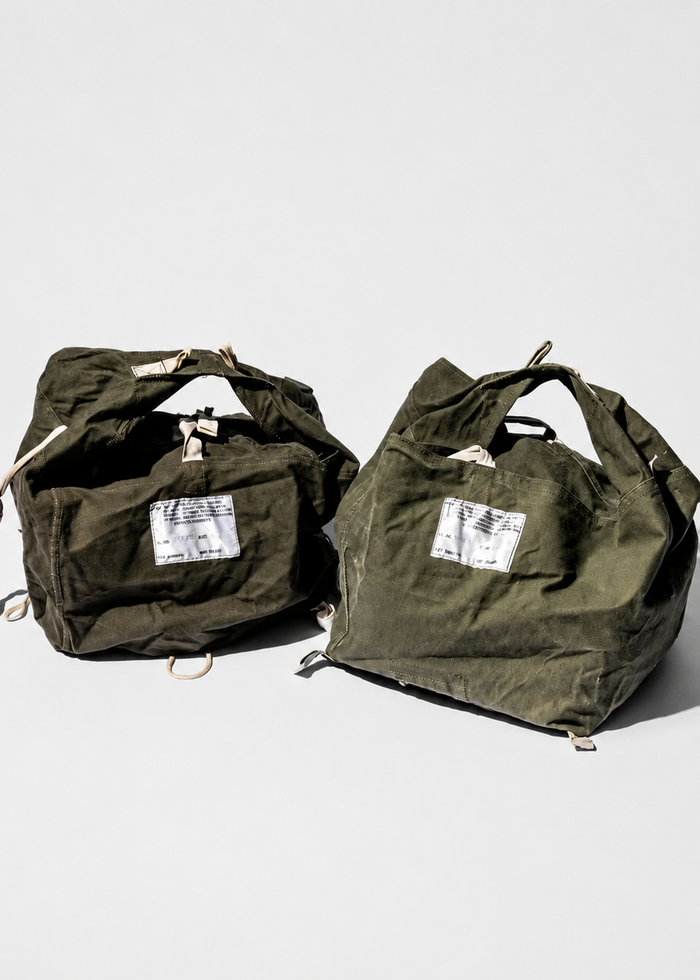 Borsa quadrata piccola vintage parachute Puebco | M11 Shop