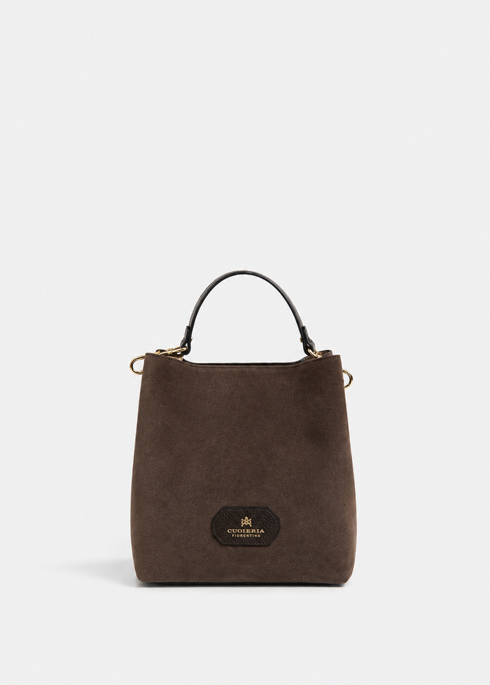 Secchiello piccolo in camoscio Candy Cuoieria Fiorentina | M11 Shop