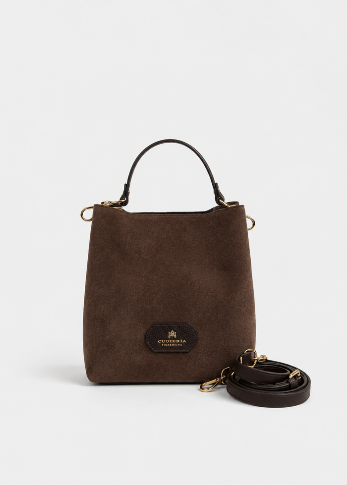 Secchiello piccolo in camoscio Candy Cuoieria Fiorentina | M11 Shop