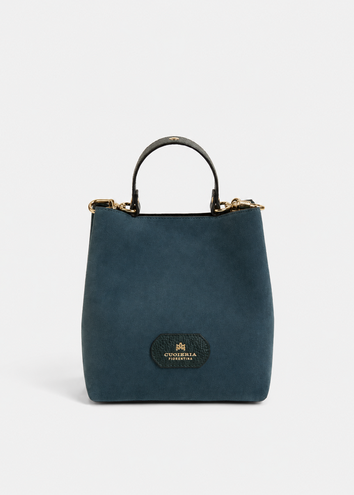 Secchiello piccolo in camoscio Candy Cuoieria Fiorentina | M11 Shop