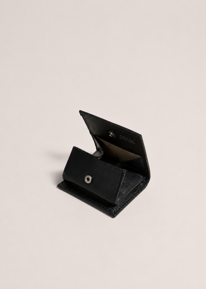 Portamonete quadrato in cuoio Cuoieria Fiorentina | M11 Shop