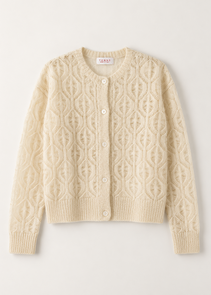 Cardigan in alpaca Gioia Tennè the Label | M11 Shop
