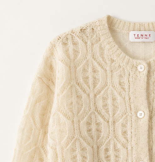 Cardigan in alpaca Gioia Tennè the Label | M11 Shop