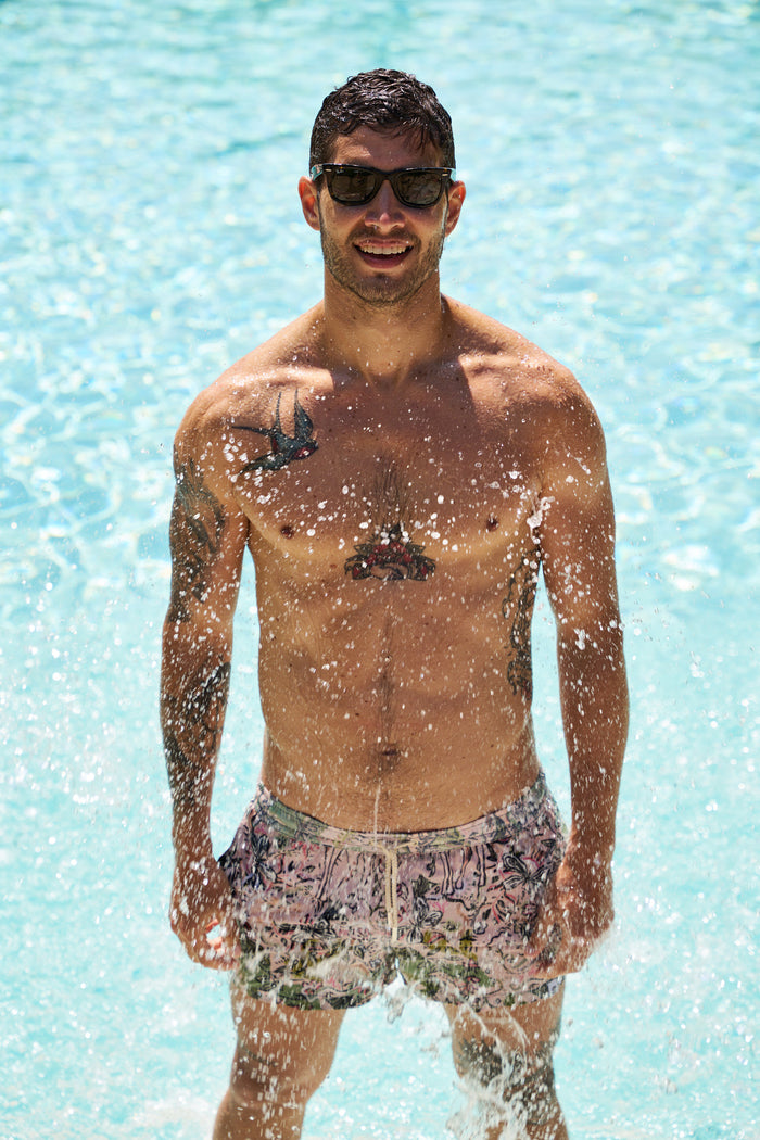 Short in nylon stampato M11Shop | M11 Shop