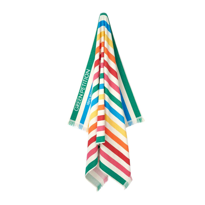 Delmor Green Petition beach towel | M11 Shop