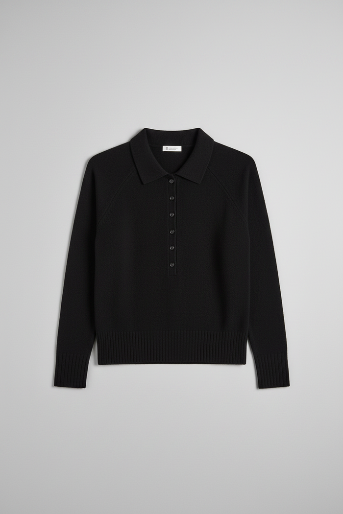 Maglia a polo in lana Demetra Rifò | M11 Shop