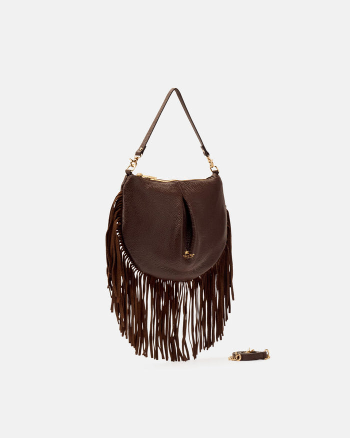 Emma mini folk con frange Cuoieria Fiorentina | M11 Shop