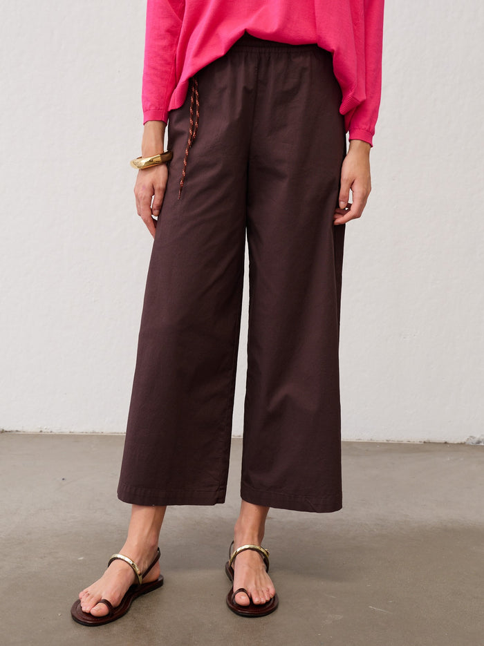 Pantalone popeline Cropped Floor | M11 Shop