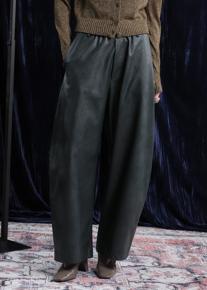 Pantalone in ecopelle baloon Floor | M11 Shop