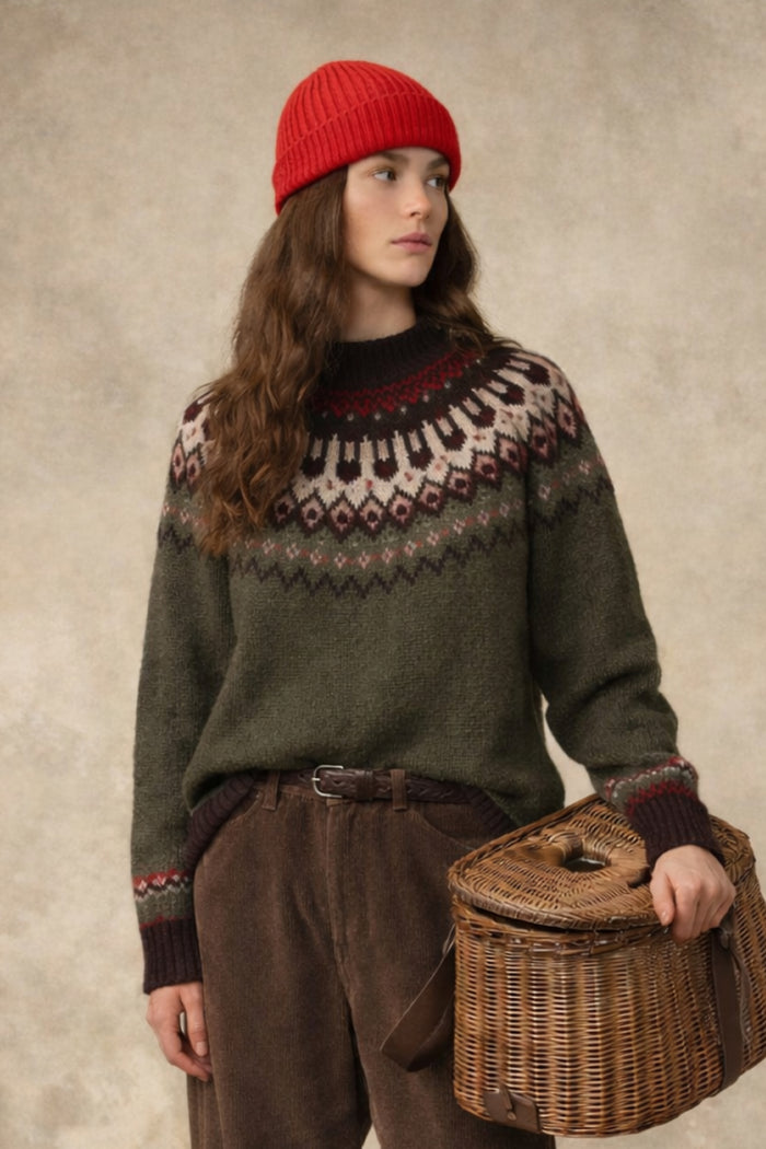 Maglia a girocollo Fair Isle In the Box | M11 Shop