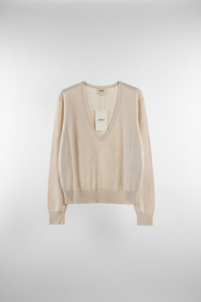 Maglione scollato a V Flalys Artlove | M11 Shop